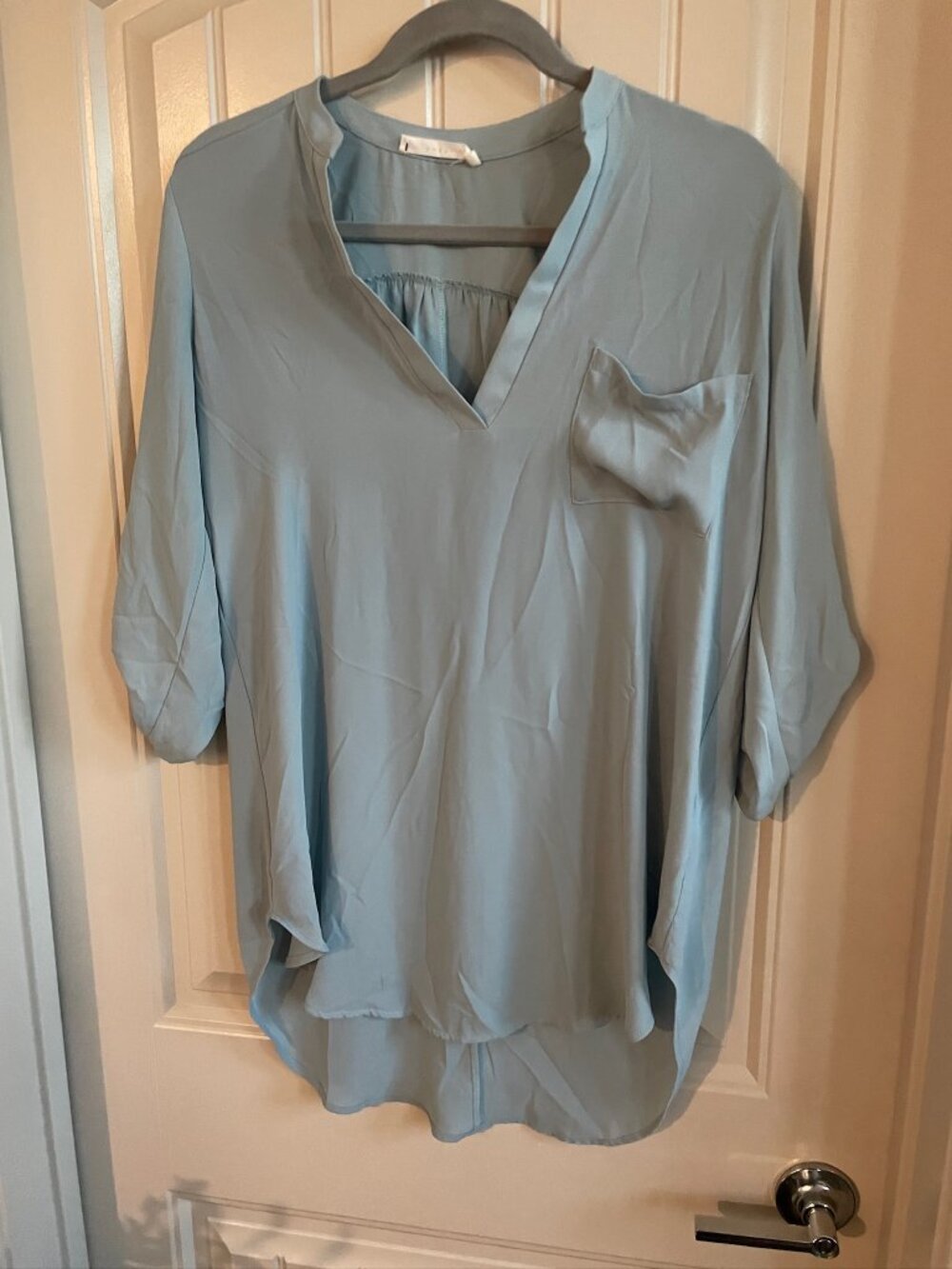 Lush Sage Green Tunic Size Small